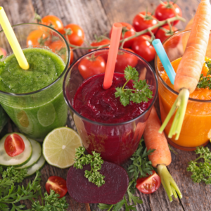 Détox, énergie, digestion… Choisissez les jus de légumes adaptés à vos besoins ! Démonstration & dégustation.